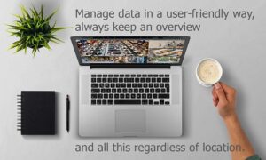 Manage date in a user-friendly way, always keep an overview and all this regardless of location.